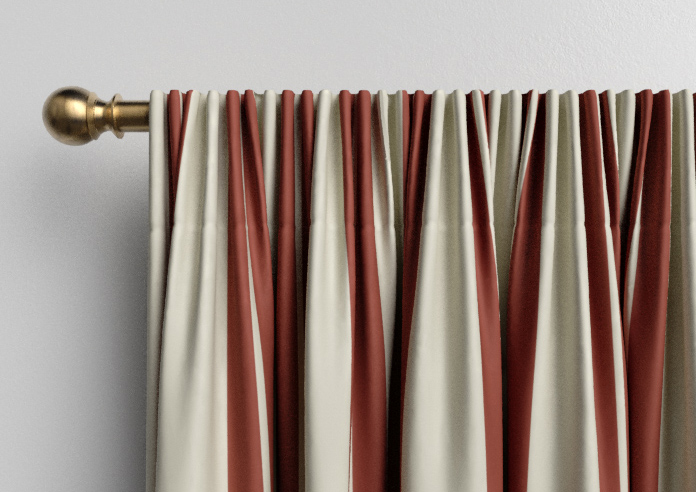 The British Stripe Co. Edward, Highlands No.2 - Made to Measure Curtains - Image 9